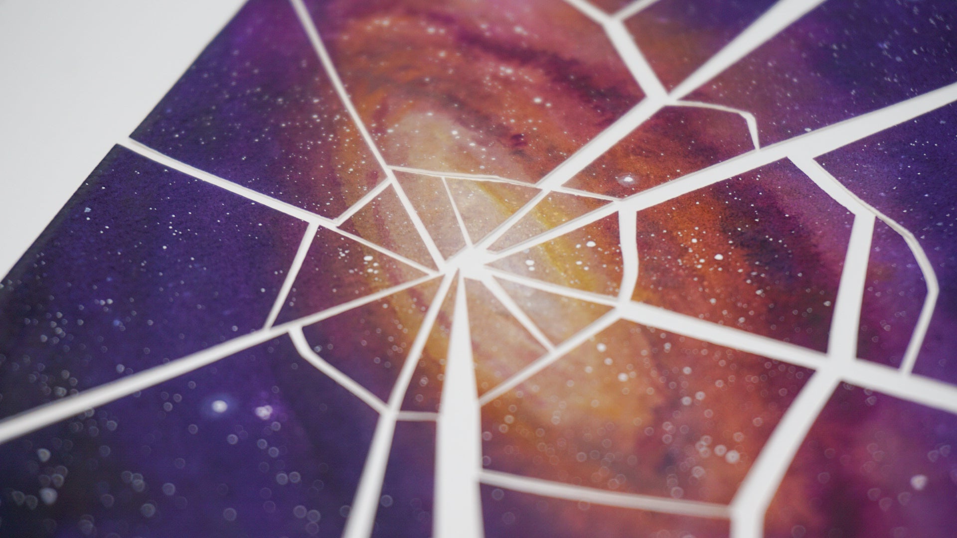 Broken - Original Art by Mindy Baumgartner for the Solo Show Play Space - Detail